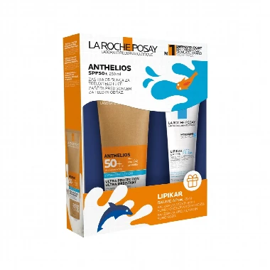 LRP PROMO ANTHELIOS SPF50+ Hidratantno Mleko i LIPIKAR Balzam AP+M