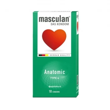 Masculan TYPE 4 Anatomic - 10 Kondoma