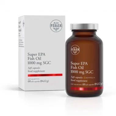 M.E.V. FELLER Super EPA Fish Oil 1000 mg - 60 Kapsula