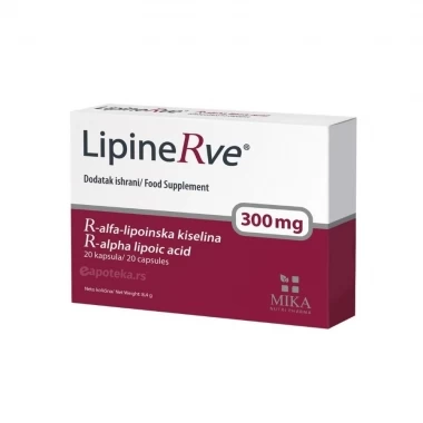 LipineRve® 300 mg 20 Kapsula
