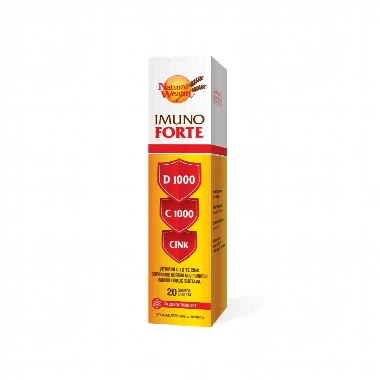 Natural Wealth® Imuno Forte D 1000 C 1000 Cink 20 Šumećih Tableta