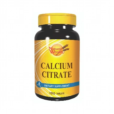 Natural Wealth® Kalcijum Citrat 100 Tableta