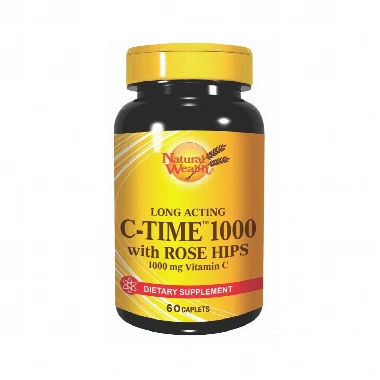 Natural Wealth® Vitamin C 1000 sa Postepenim Otpuštanjem 60 Tableta