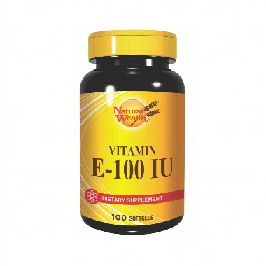 Natural Wealth® Vitamin E 100 IU  100 Kapsula