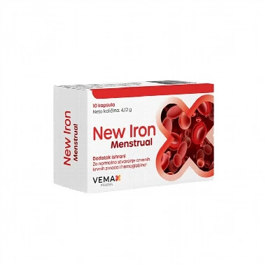 New Iron Menstrual 10 Kapsula