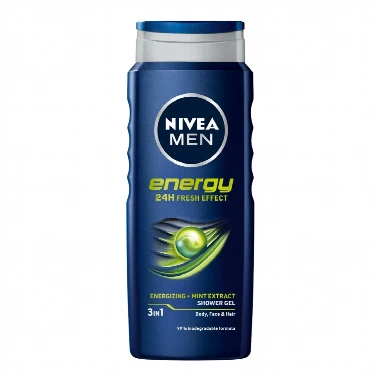 NIVEA MEN Kupka i Šampon Energy 250 mL
