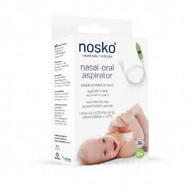 nosko® Nazalno-Oralni Aspirator za Nos za Aspiraciju Ustima