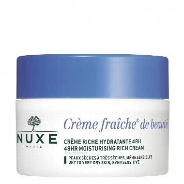 NUXE Crème fraîche® Hidrantna Krema za Suvu Kožu 48h 50 mL