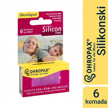 OHROPAX® Čepići Silicon Clear 6 Čepića 