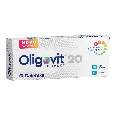 Oligovit® COMPLEX Multivitamini 30 Film Tableta