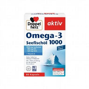 Omega-3 Ulja Morskih Riba 1000 mg 80 Kapsula
