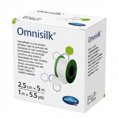 Omnisilk® 2,5cm x 5m Lepljiva Traka