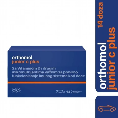 Orthomol Junior C Plus 14 Tableta za Žvakanje