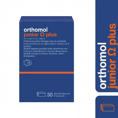 Orthomol Junior Ω Omega Plus 30 Doza