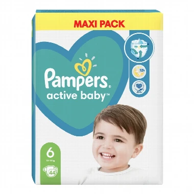 Pampers® ACTIVE BABY 6 Pelene 44