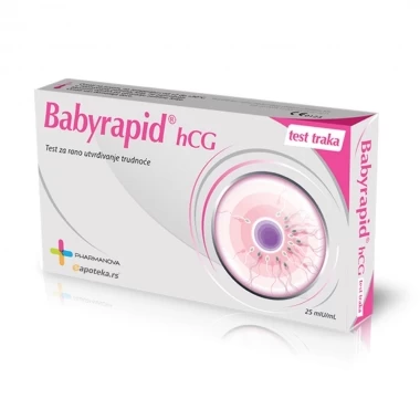 Babyrapid® hCG Test Traka za Rano Utvrđivanje Trudnoće
