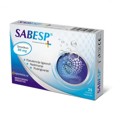 Sabesp® 80 mg 25 Kapsula