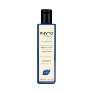 PHYTOCEDRAT Šampon za Masnu Kosu i Regulisanje Sebuma 250 mL