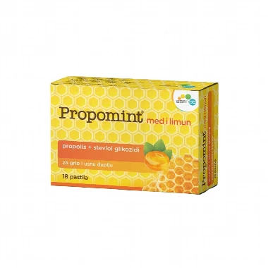 Propomint® Med i Limun 18 Pastila