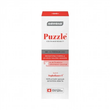 Puzzle® Antibakterijski Gel za Umivanje Lica 75 mL