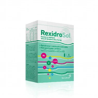 RexidroSol Prašak za Rehidrataciju 6 Kesica