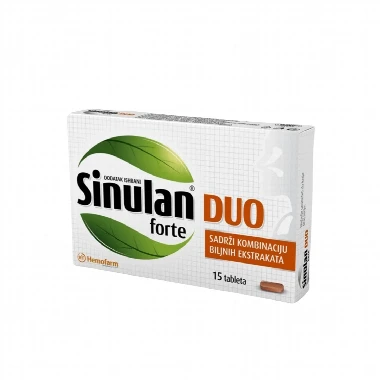 Sinulan® DUO Forte 15 Tableta