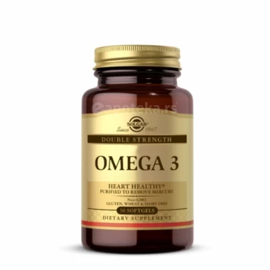 SOLGAR® Omega 3 Double Strength 30 Kapsula