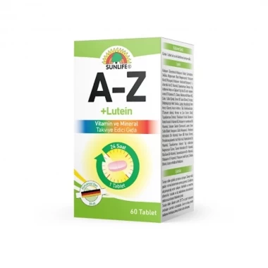 SUNLIFE Vitamini A-Z sa Luteinom 50 Tableta