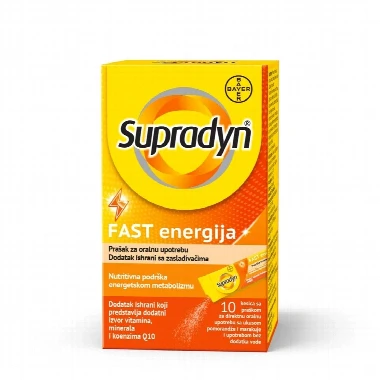 Supradyn® Q10 FAST Energija 10 DIREKT Kesica