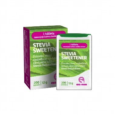 SWEETENER Stevia Zaslađivač 200 Tableta