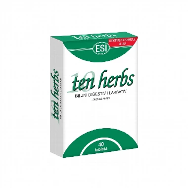 Ten Herbs 40 Tableta