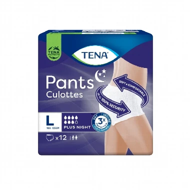 TENA® Pants PLUS NIGHT L Gaćice za Inkontinenciju 12 Komada