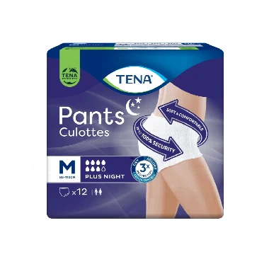 TENA® Pants PLUS NIGHT M Gaćice za Inkontinenciju 12 Komada