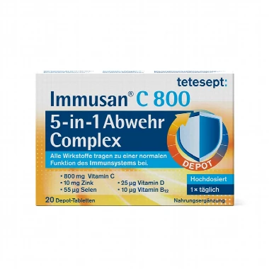 tetesept: Immusan® C 800 20 Depo Tableta