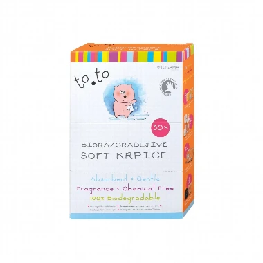 to.to SOFT Biorazgradljive Krpice 30 Komada
