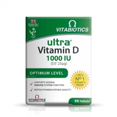 Ultra® Vitamin D 1.000 I.U. Optimum Level 96 Tableta
