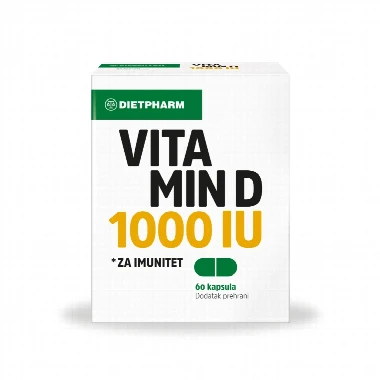 Vitamin D 1000 IU 60 Kapsula