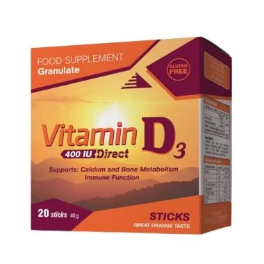 Vitamin D3 400 IU DIRECT 20 Kesica 