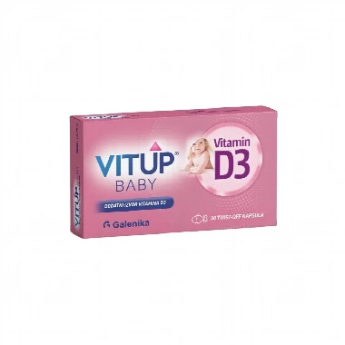 VITUP® BABY D3 30 Twist-Off Kapsula