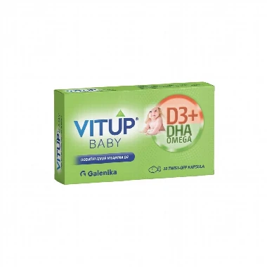 VITUP® BABY D3 + DHA Omega 30 Twist-Off Kapsula