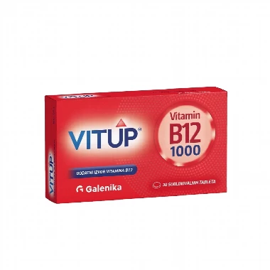 VITUP® Vitamin B12 1000 30 Sublingvalnih Tableta